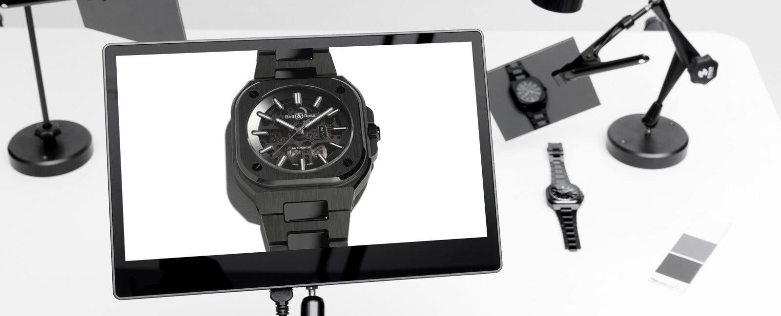 Bell & Ross BR 05 Skeleton Black Ceramic Automatic BR05A-BL-SK-CE (Black Dial / 41mm)