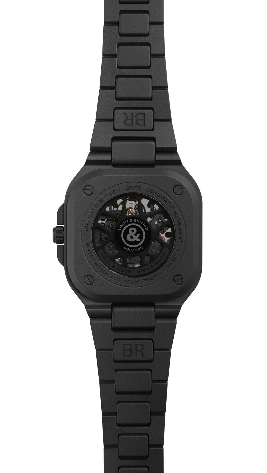 Bell & Ross BR 05 Skeleton Black Lum Ceramic Limited Edition Automatic BR05A-BLM-SKCE/SCE (Black Dial / 41mm)