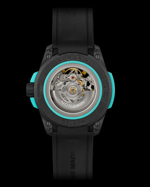 Norqain Independence Wild One Skeleton Auto (Turquoise Skeleton Dial / 42mm)