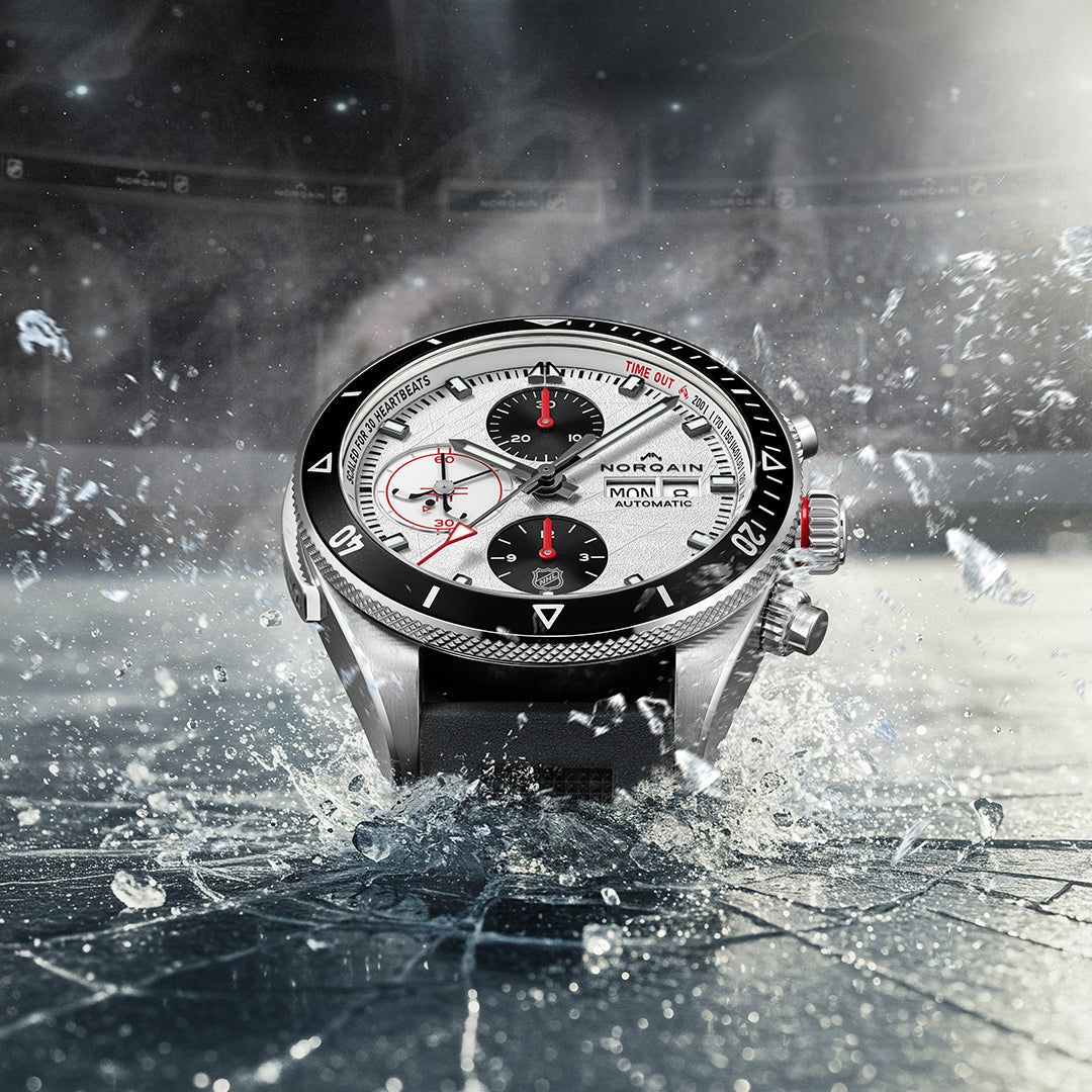 Norqain Adventure Chrono NHL Limited Edition Auto (White Dial
