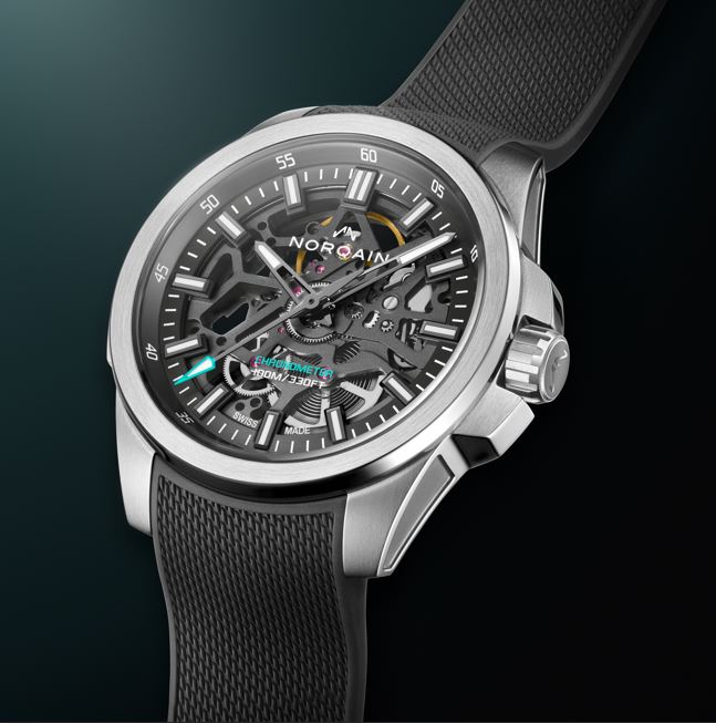 Norqain Independence Skeleton Auto (Anthracite Skeleton Dial / 40mm)