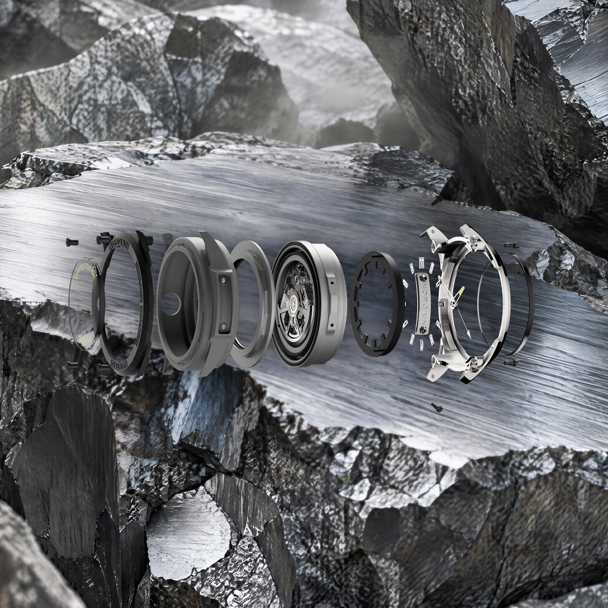 Norqain Wild One Skeleton Titanium Limited Edition Auto (Skeleton Dial / 39mm)