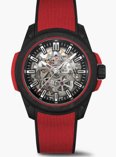 Norqain Independence Wild One Skeleton Canada Limited Edition Auto (Red Skeleton Dial / 42mm)