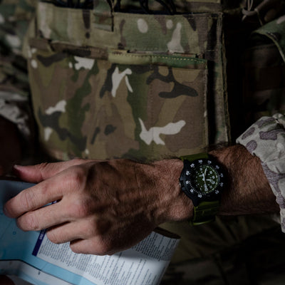 Navy SEAL EVO, 43MM - Green Dial
