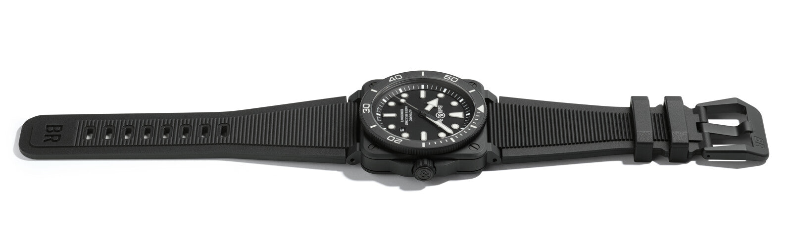 Bell & Ross BR 03 Diver Black Matte Ceramic Automatic BR03A-D-BL-CE/SRB (Black Dial / 42mm)