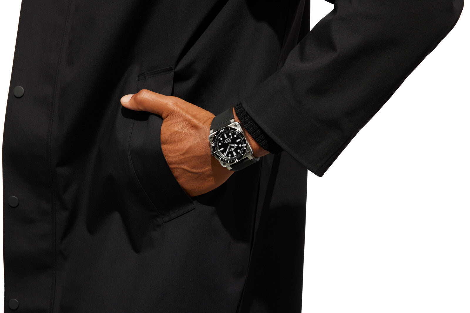 Bell & Ross BR 03 Diver Black Steel Automatic BR03A-D-BL-ST/SRB (Black Dial / 42mm)