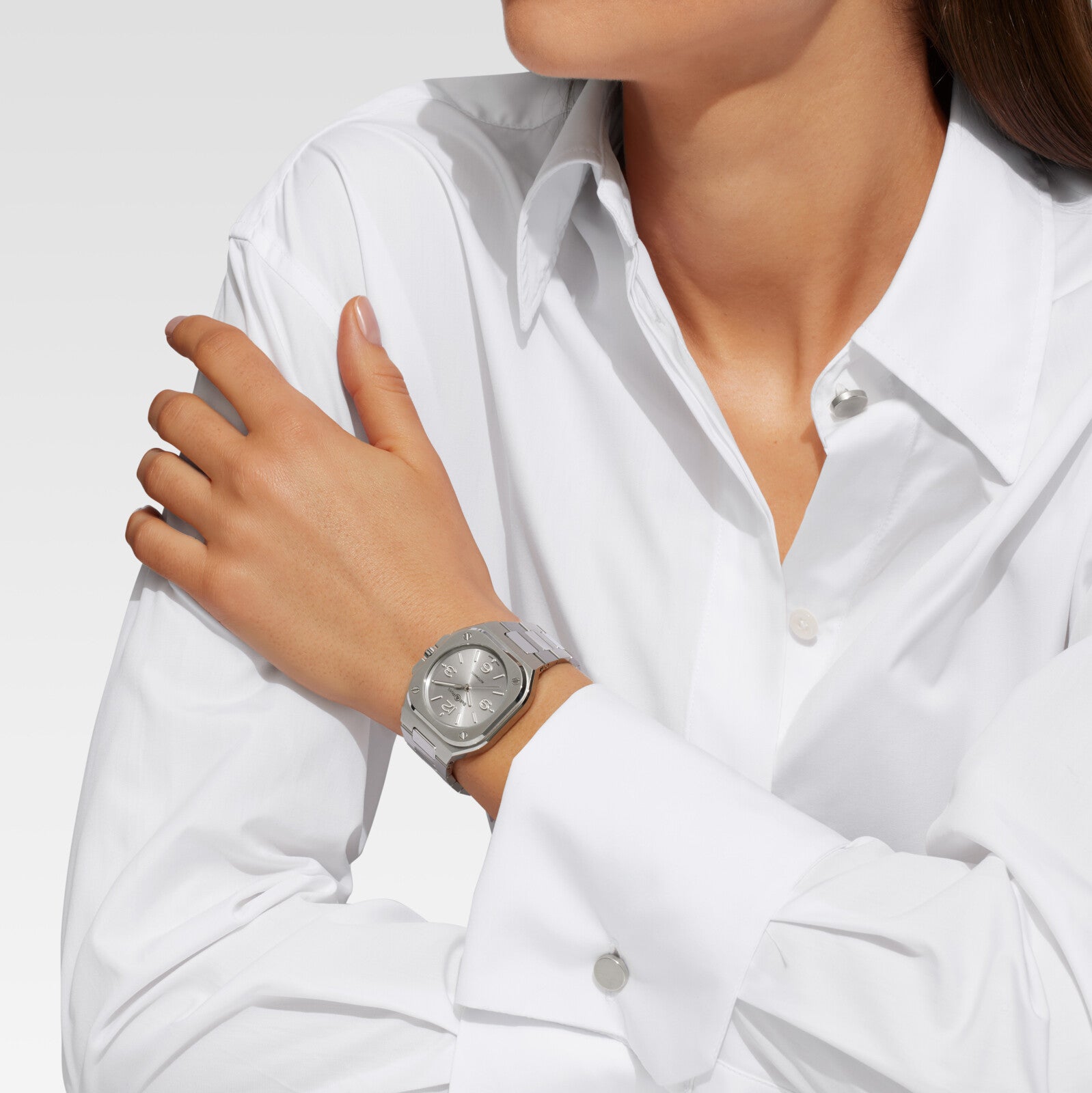 Bell & Ross BR 05 36MM Grey Steel Automatic BR05A-S-GR-ST/SST (Grey Dial / 36mm)