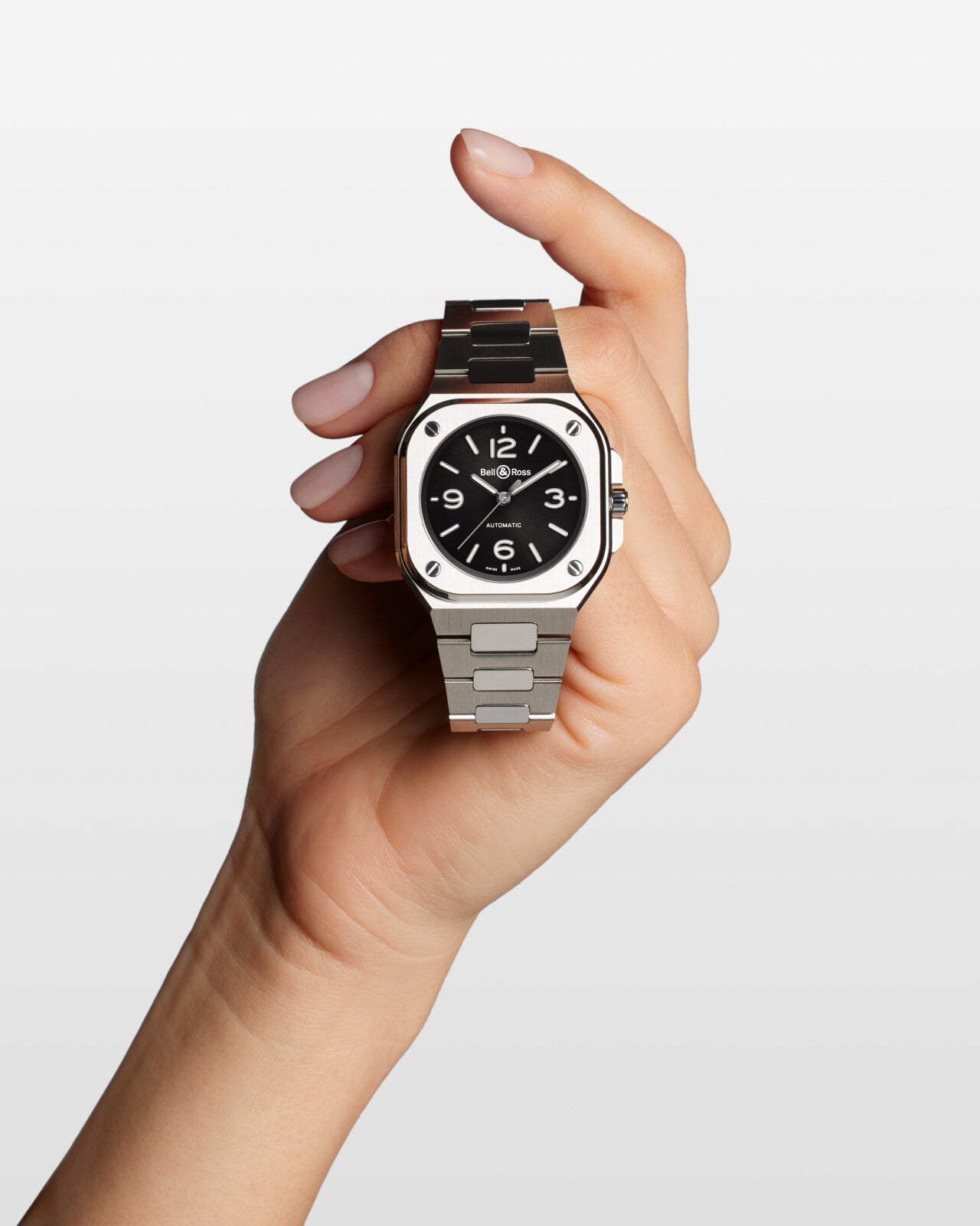 Bell & Ross BR 05 36MM Black Steel Automatic BR05A-S-BL-ST/SST (Black Dial / 36mm)