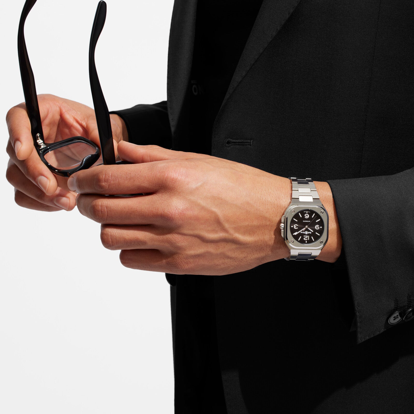 Bell & Ross BR 05 36MM Black Steel Automatic BR05A-S-BL-ST/SST (Black Dial / 36mm)