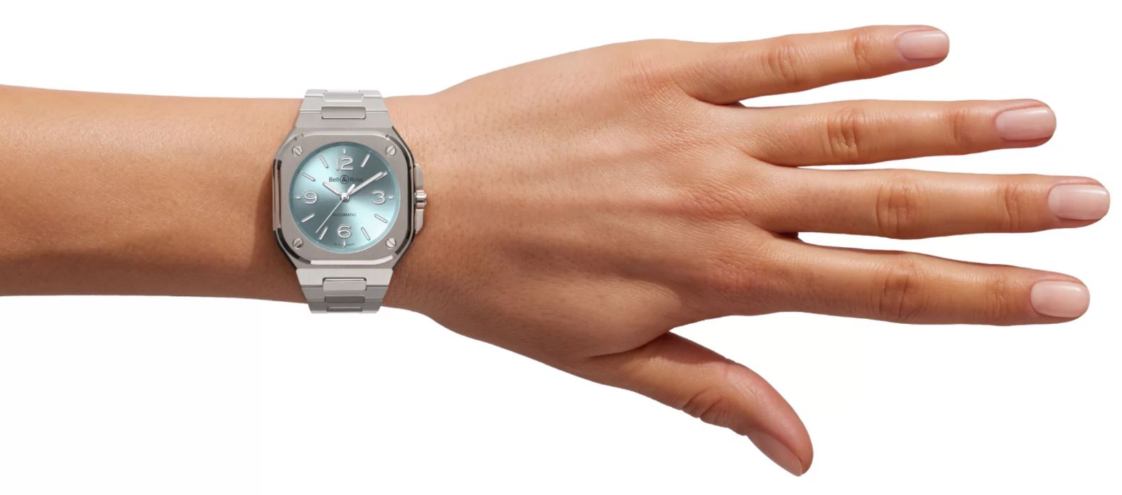 Bell & Ross BR 05 36MM Ice Blue Steel Automatic BR05A-S-BU-ST/SST (Ice Blue Dial / 36mm)