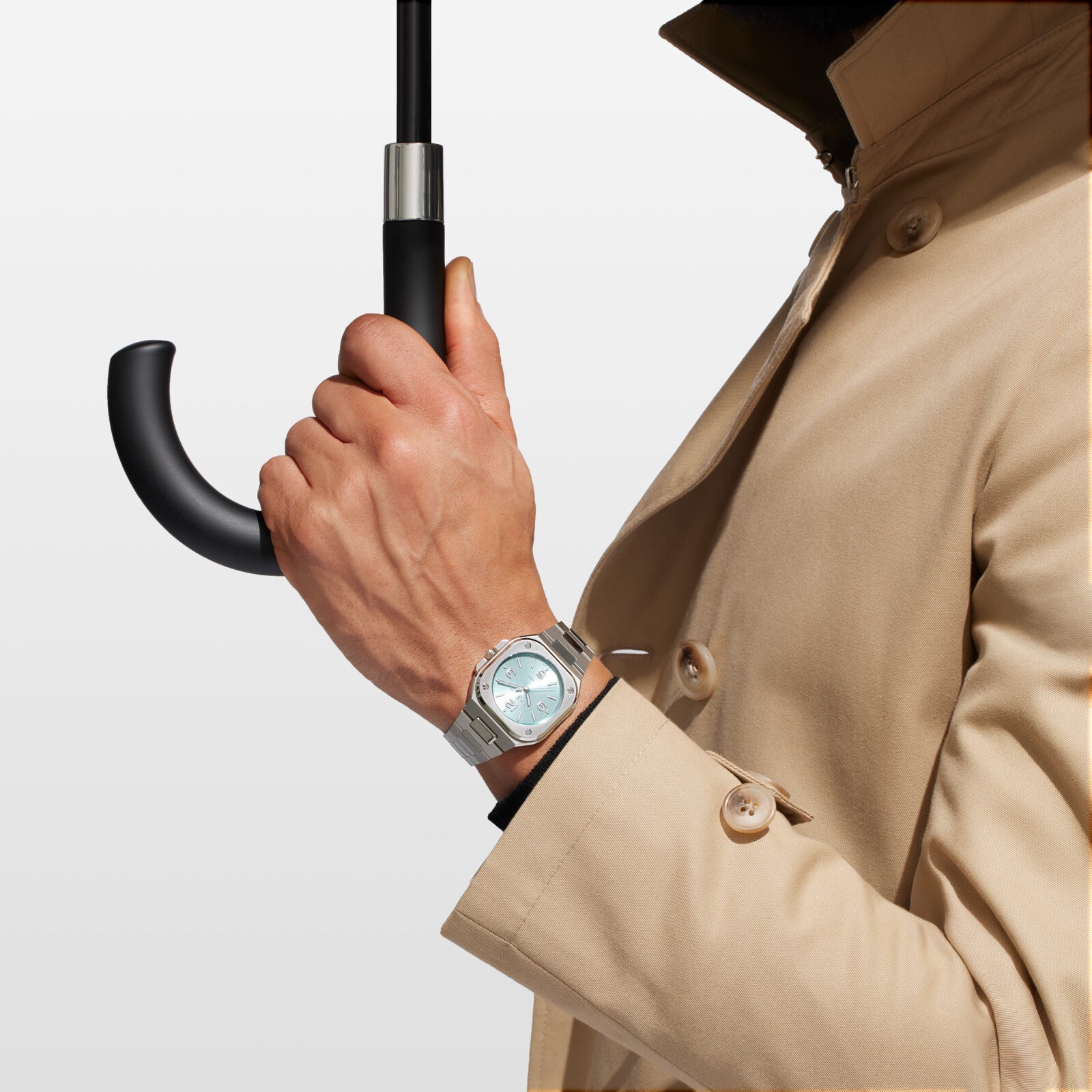 Bell & Ross BR 05 36MM Ice Blue Steel Automatic BR05A-S-BU-ST/SST (Ice Blue Dial / 36mm)