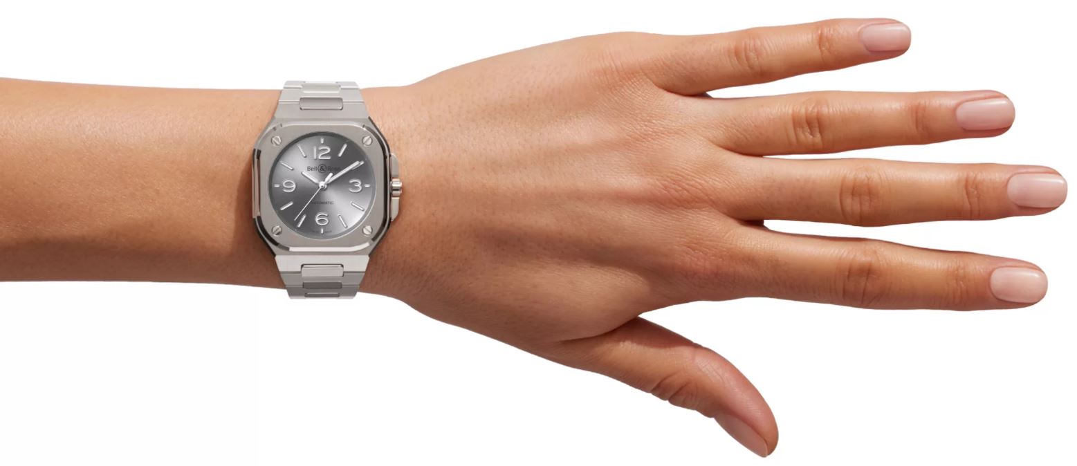 Bell & Ross BR 05 36MM Grey Steel Automatic BR05A-S-GR-ST/SST (Grey Dial / 36mm)