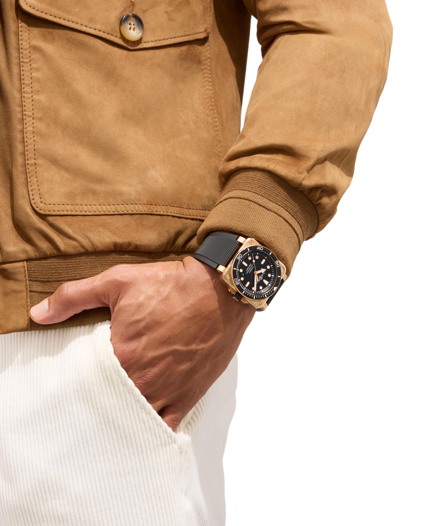 Bell & Ross BR 03 Diver Black Bronze Automatic BR03A-D-BL-BR/SRB (Black Dial / 42mm)