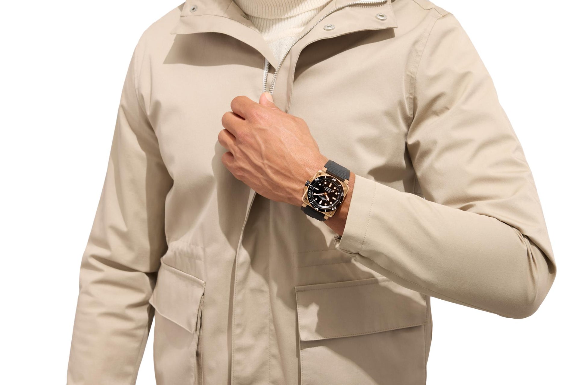 Bell & Ross BR 03 Diver Black Bronze Automatic BR03A-D-BL-BR/SRB (Black Dial / 42mm)