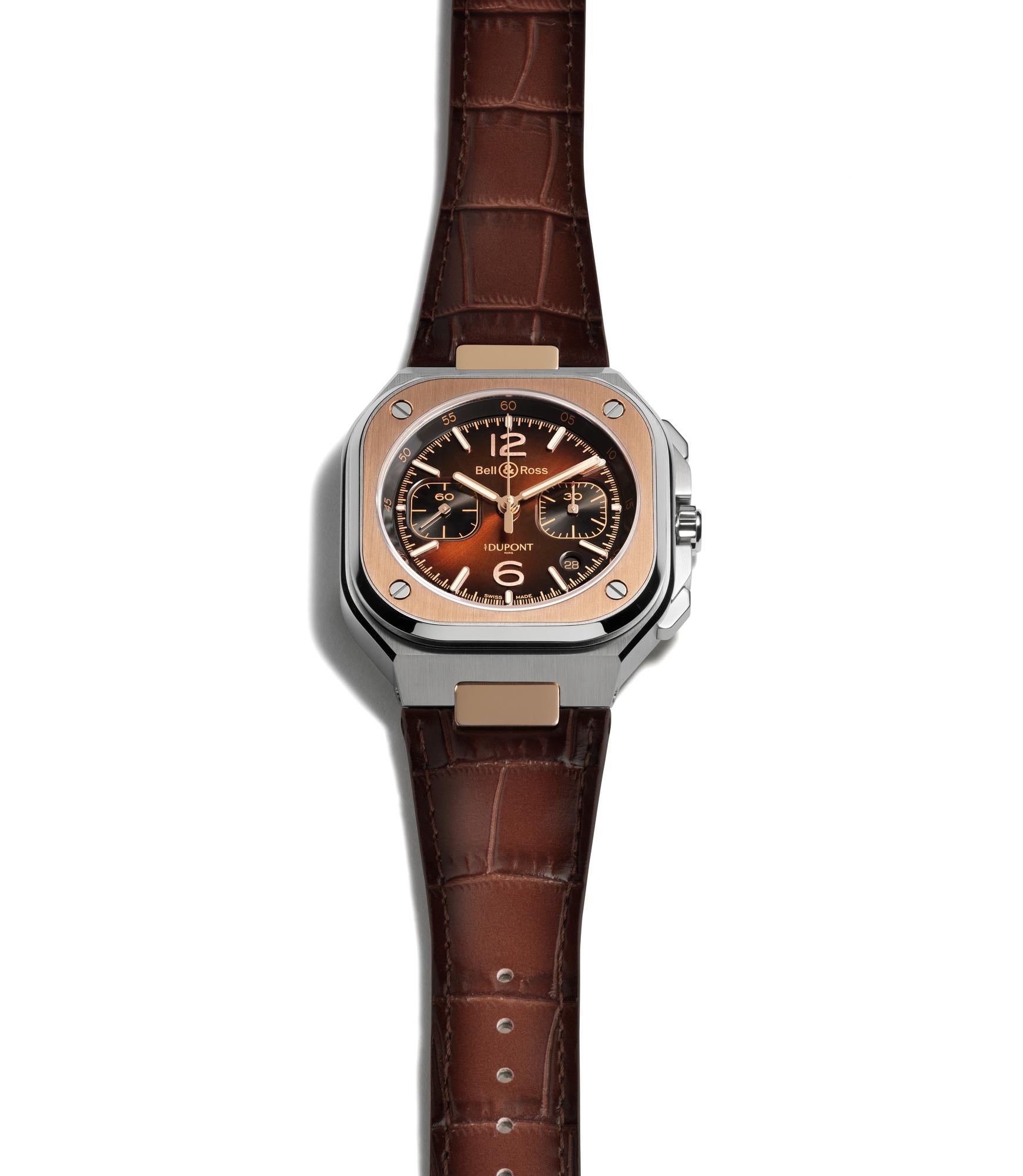 Bell & Ross BR 05 Chrono ST Dupont Limited Edition Automatic Chronograph BR05C-STD-STPG (Red Dial / 42mm)