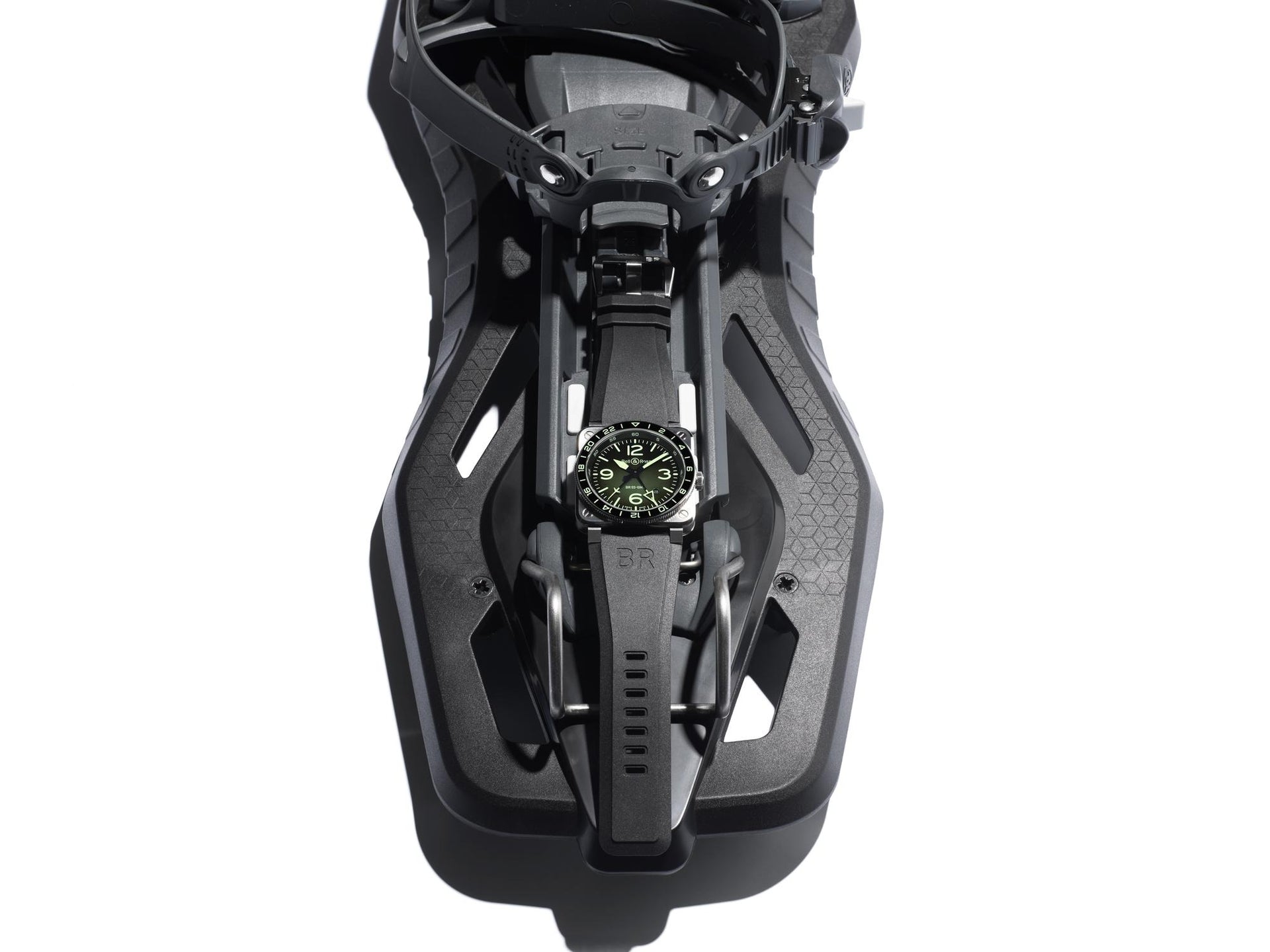 Bell & Ross BR 03 GMT Green Lum Limited Edition Automatic BR0393-GN-ST/SRB (Green Dial / 42mm)