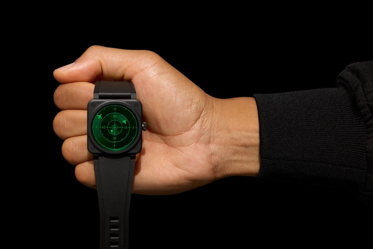 Bell & Ross BR 03 Green Radar Ceramic Limited Edition Automatic BR03A-GRDR-CE/SRB (Green Dial / 41mm)