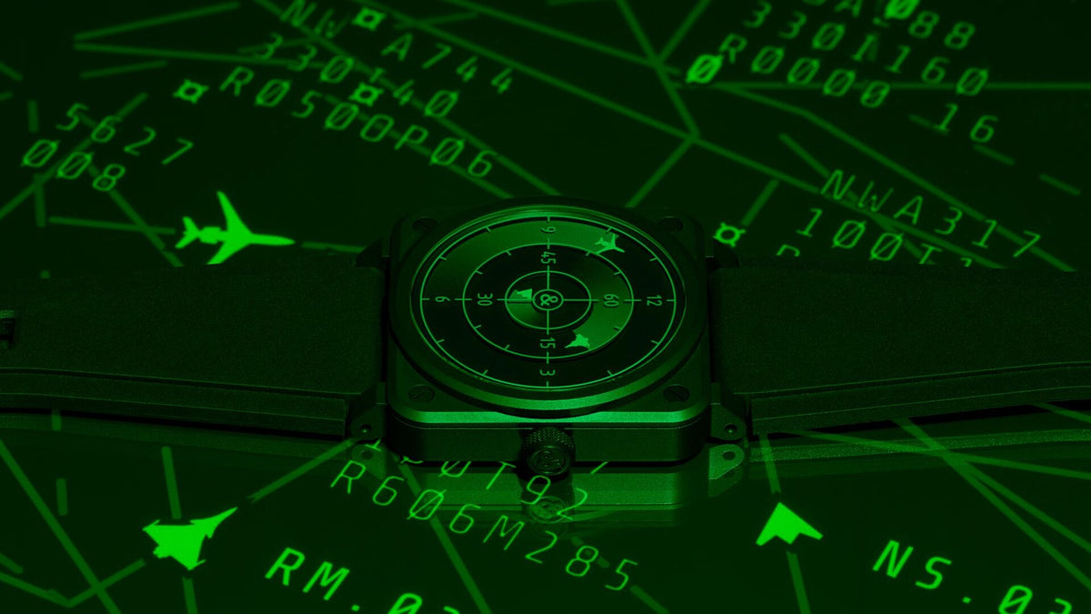 Bell & Ross BR 03 Green Radar Ceramic Limited Edition Automatic BR03A-GRDR-CE/SRB (Green Dial / 41mm)
