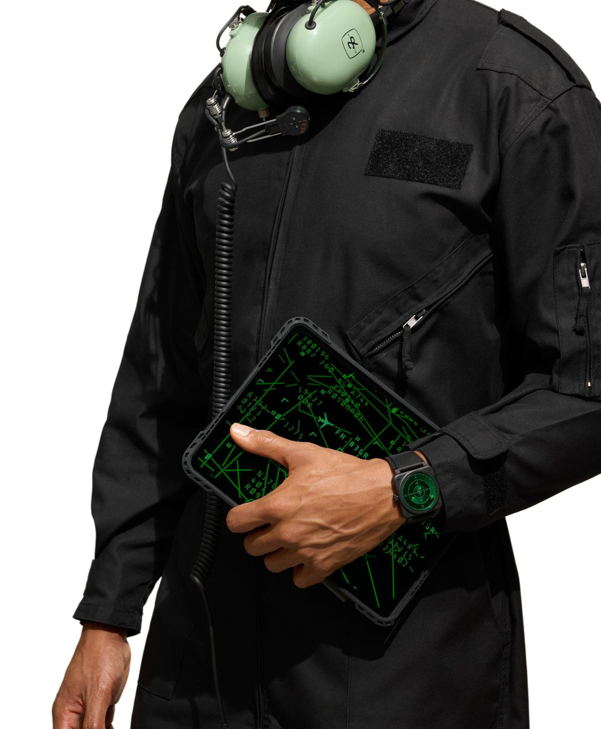Bell & Ross BR 03 Green Radar Ceramic Limited Edition Automatic BR03A-GRDR-CE/SRB (Green Dial / 41mm)