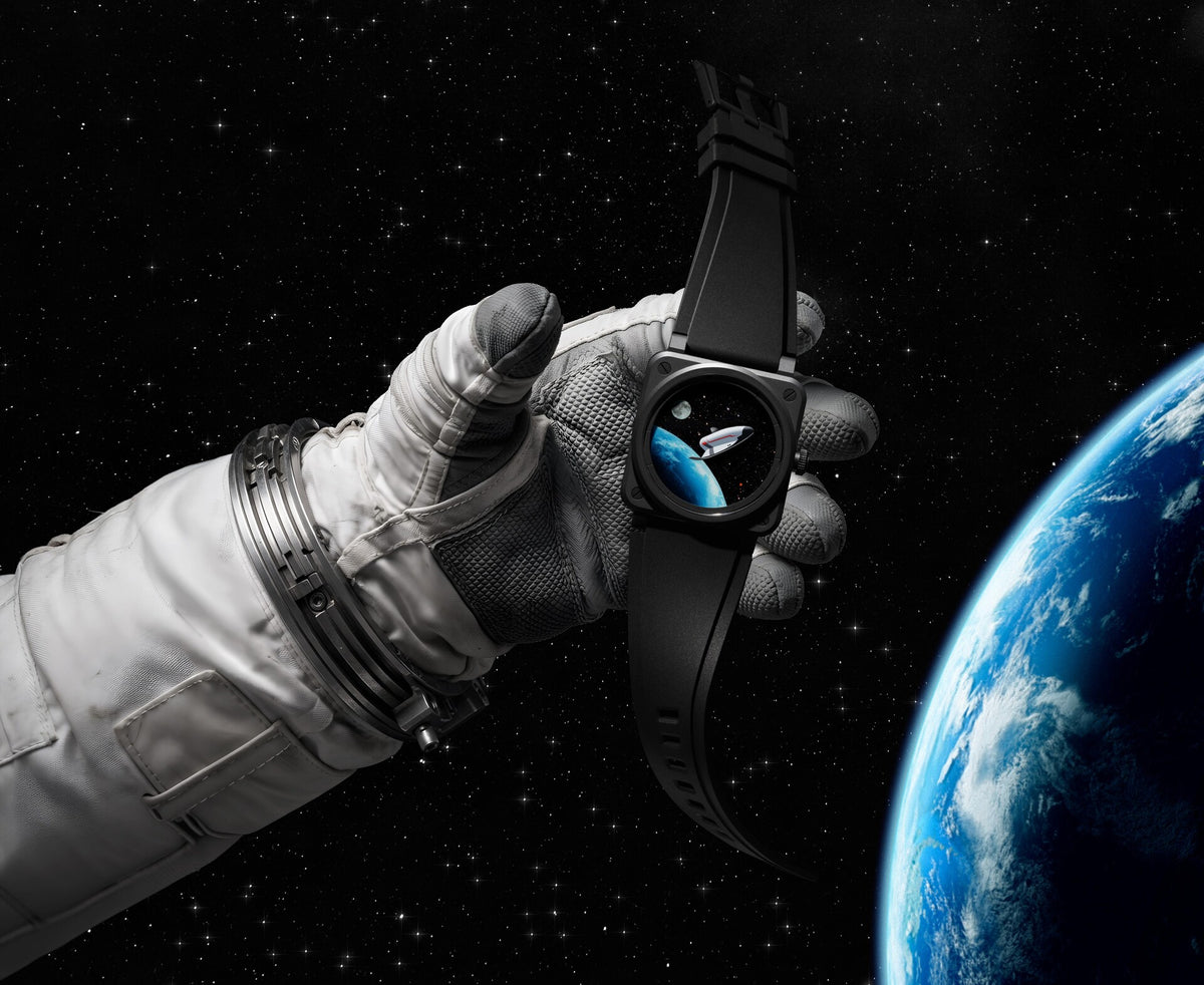 Bell & Ross BR 03 Space Mission Limited Edition Automatic BR03A-SPM-CE/SRB (Black Dial / 41mm)