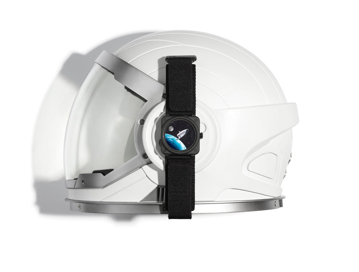 Bell & Ross BR 03 Space Mission Limited Edition Automatic BR03A-SPM-CE/SRB (Black Dial / 41mm)