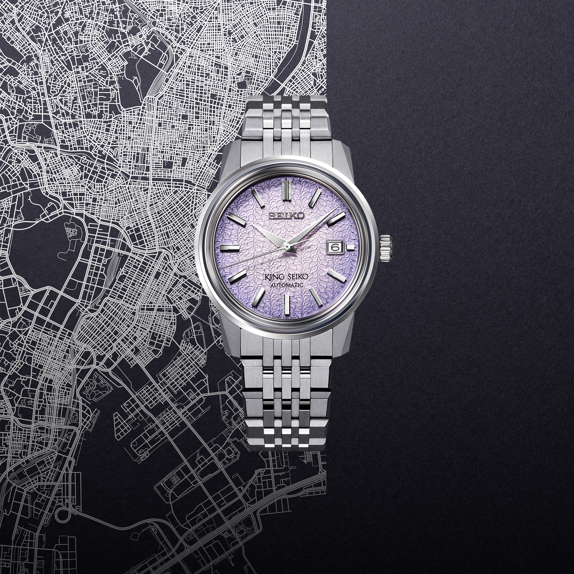 King Seiko KSK SJE107 Automatic (PurpleDial / 39mm)
