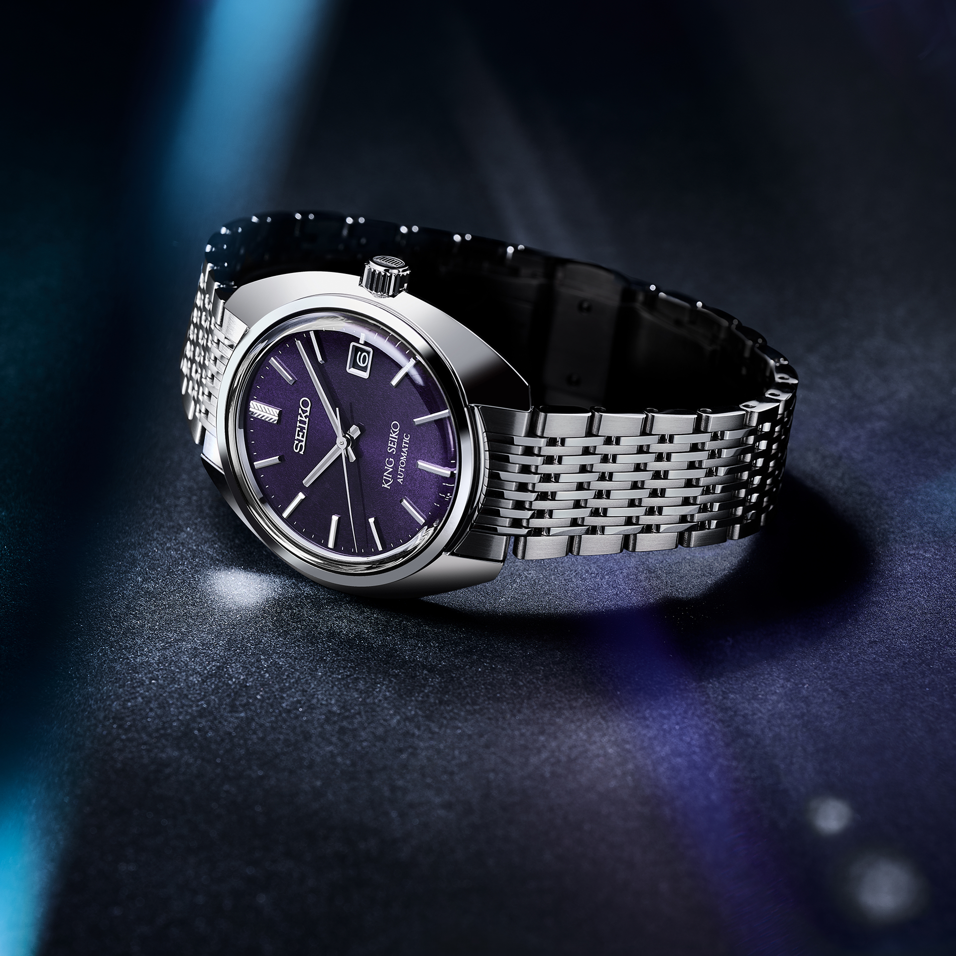 King Seiko KS1969 SJE111 Automatic (Purple Dial / 39mm)