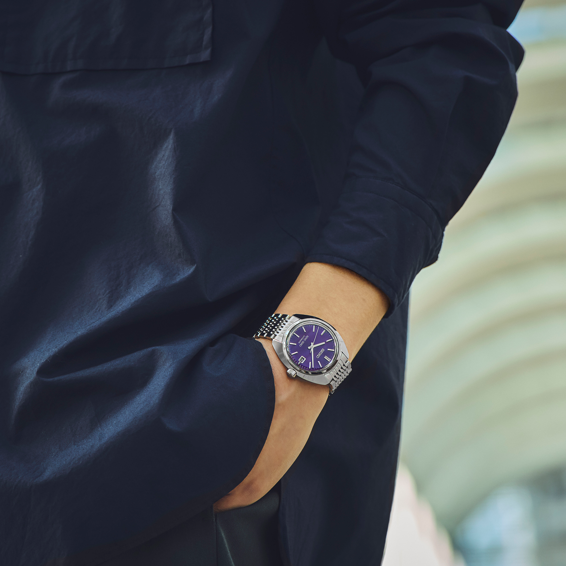 King Seiko KS1969 SJE111 Automatic (Purple Dial / 39mm)