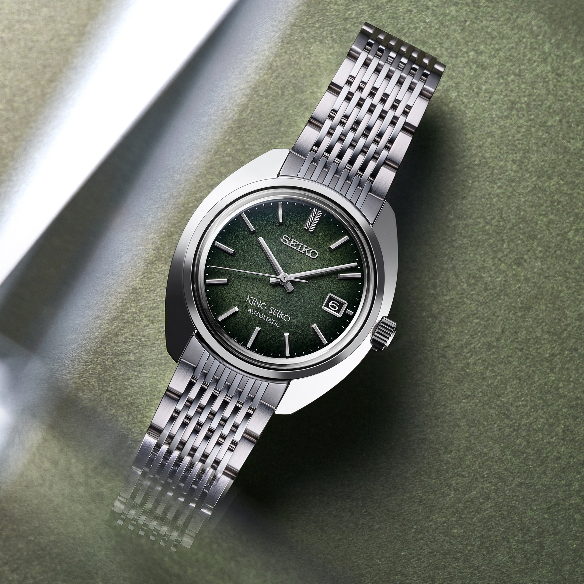 King Seiko KS1969 SJE113 Automatic (Green Dial / 39mm)
