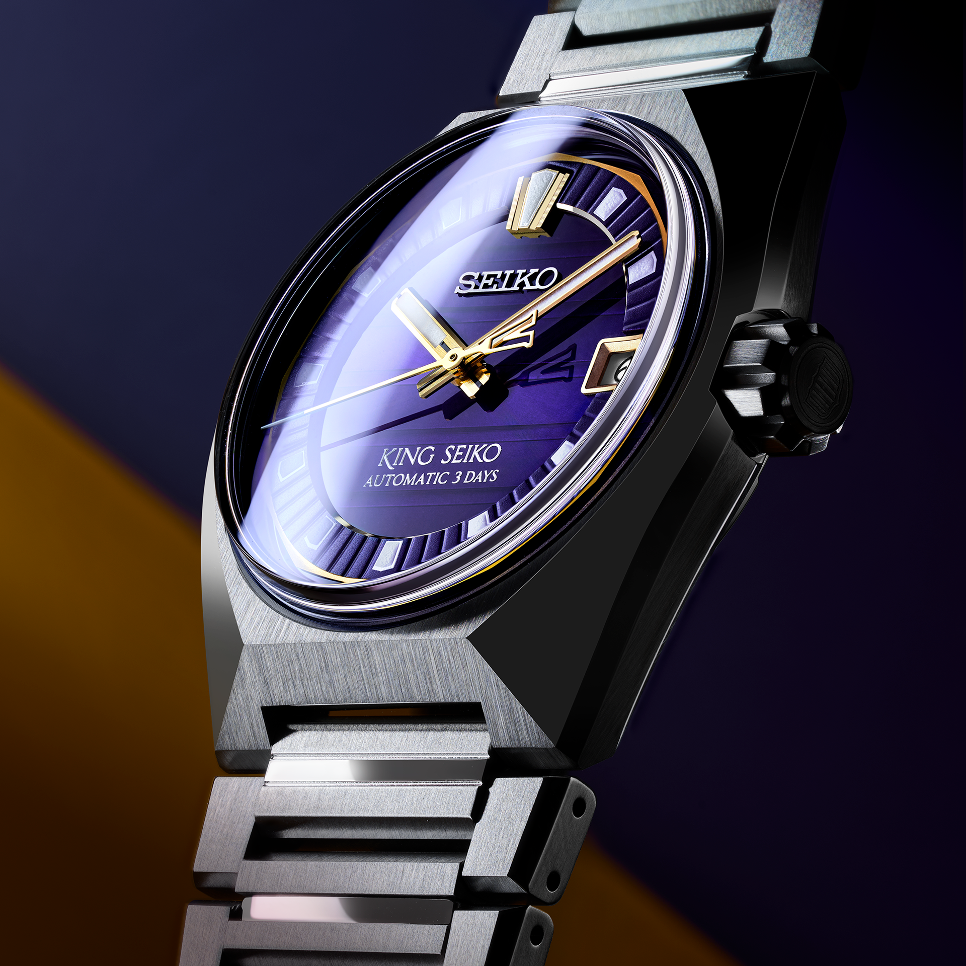 King Seiko VANAC SLA083 Automatic (Purple Dial / 41mm)