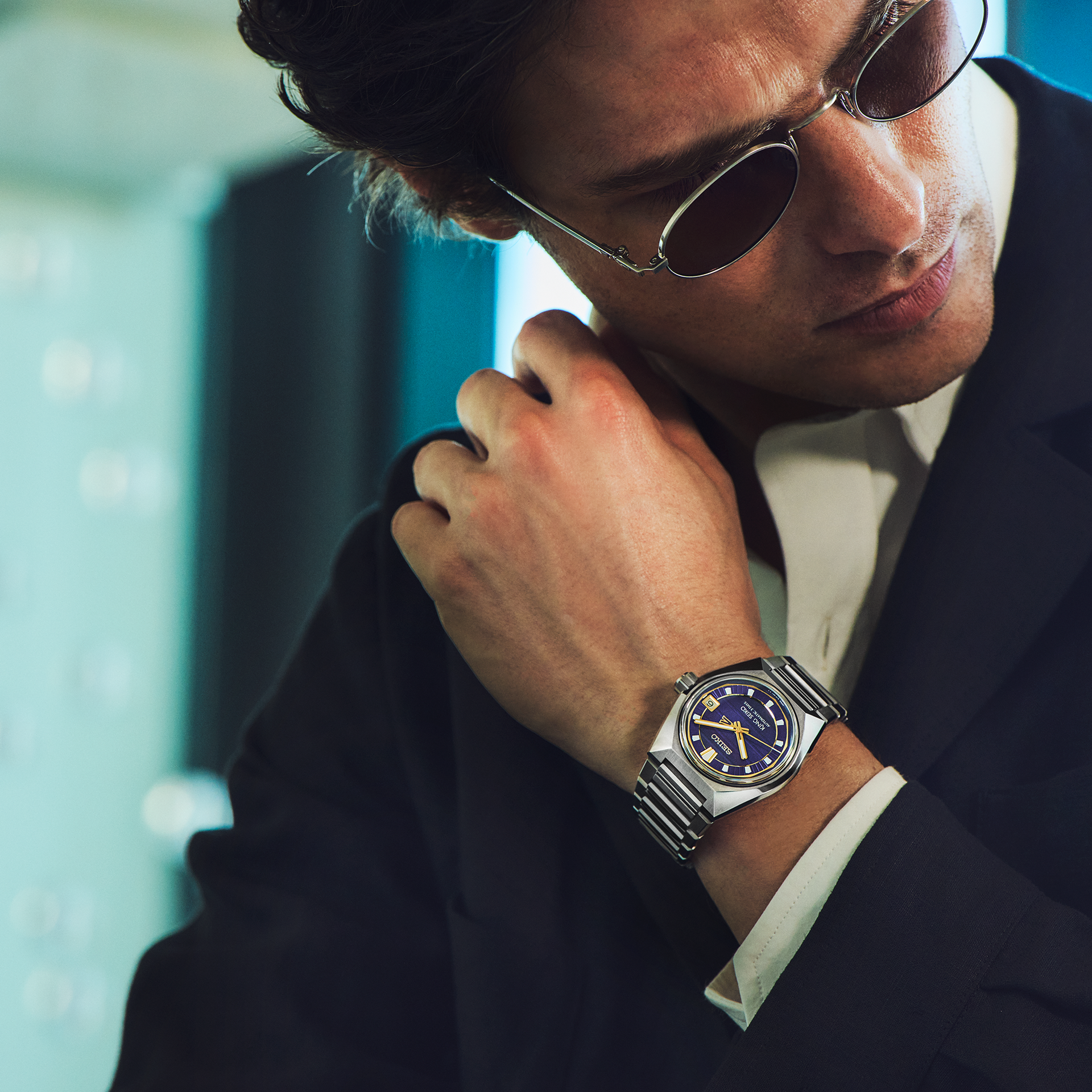 King Seiko VANAC SLA083 Automatic (Purple Dial / 41mm)