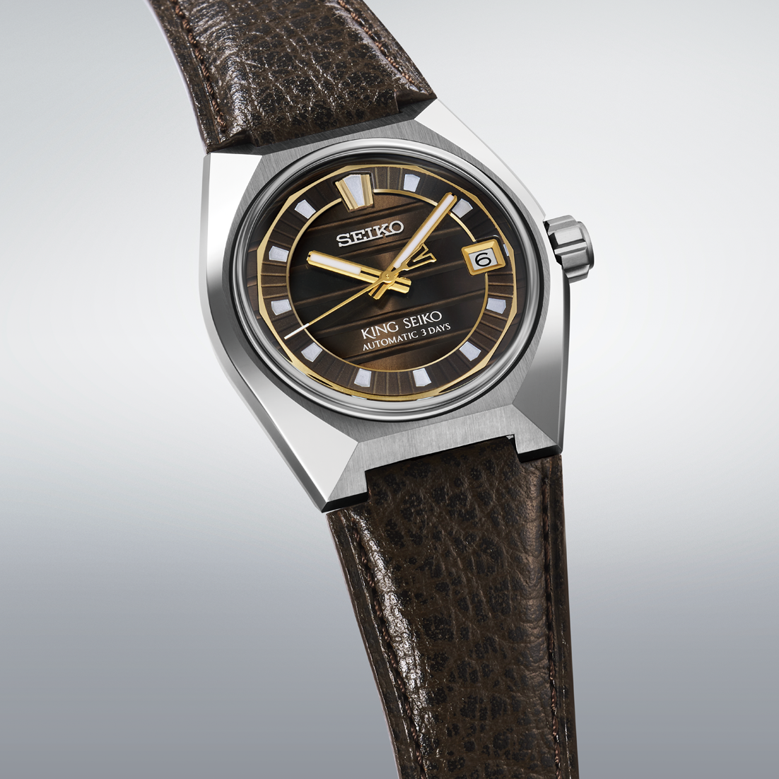 King Seiko VANAC SLA093 Automatic (Brown Dial / 41mm)