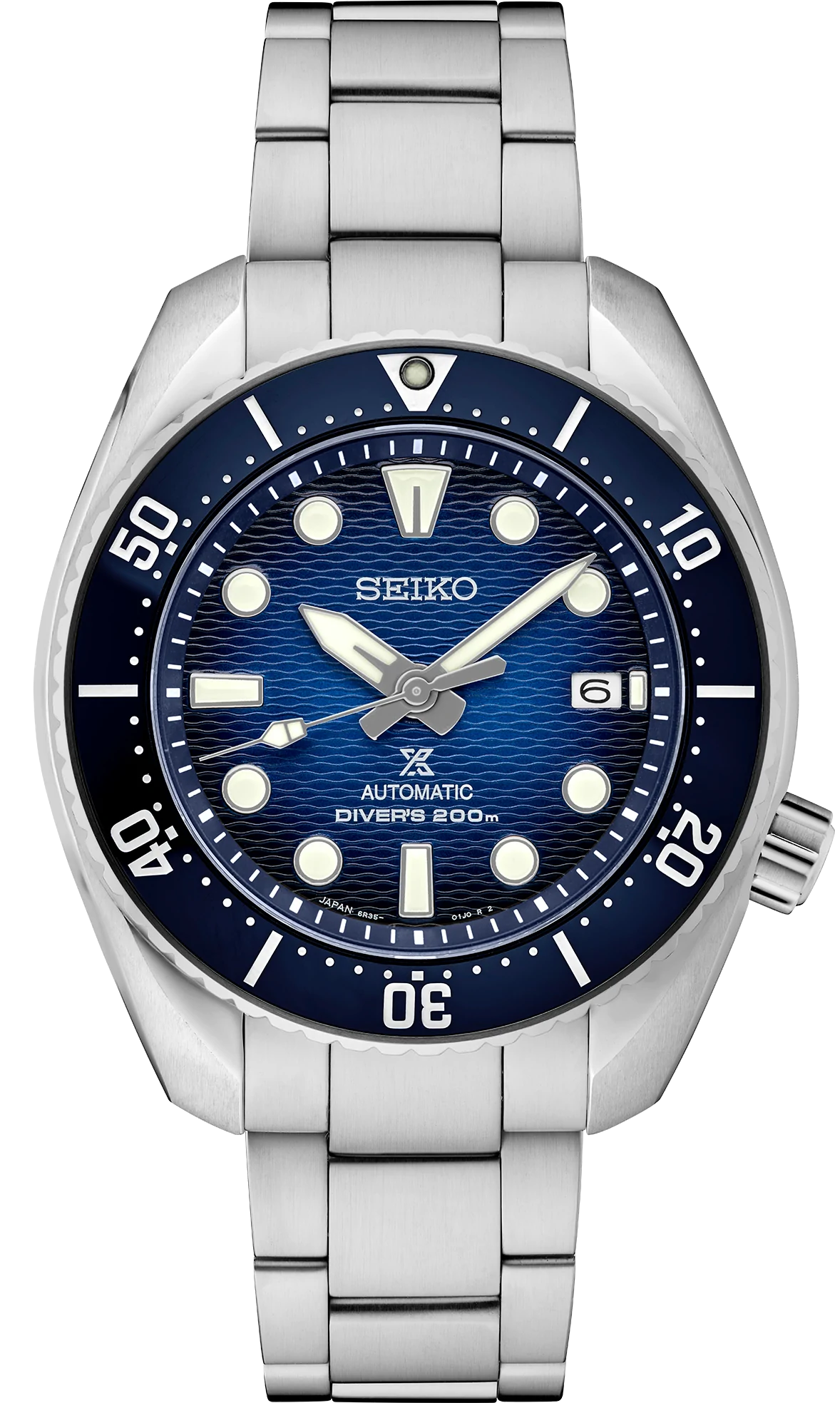 Seiko Prospex Diver SPB321 Automatic Blue Dial 45mm Hemsleys