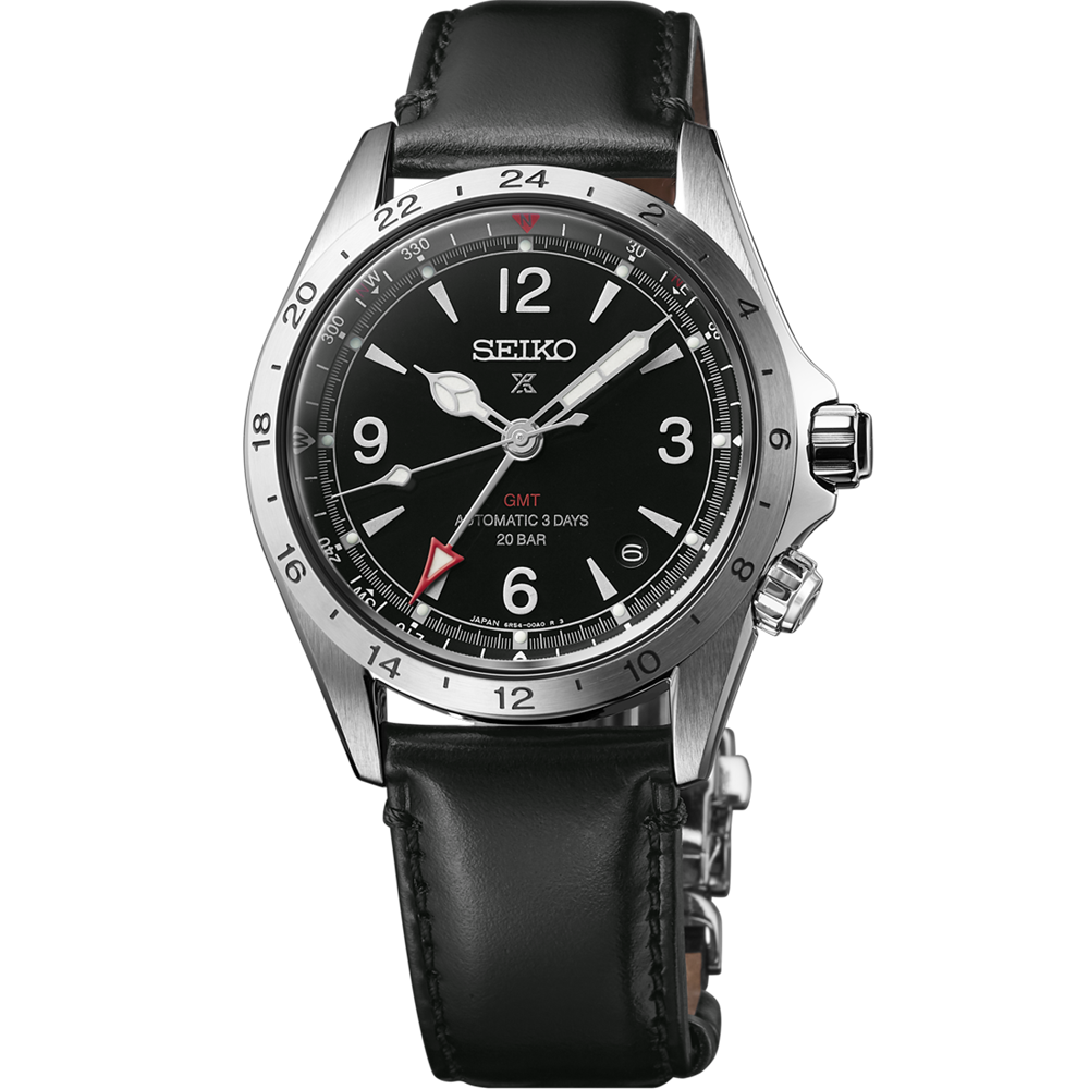 Seiko Prospex 1959 Alpinist SPB379 GMT Automatic Black Dial