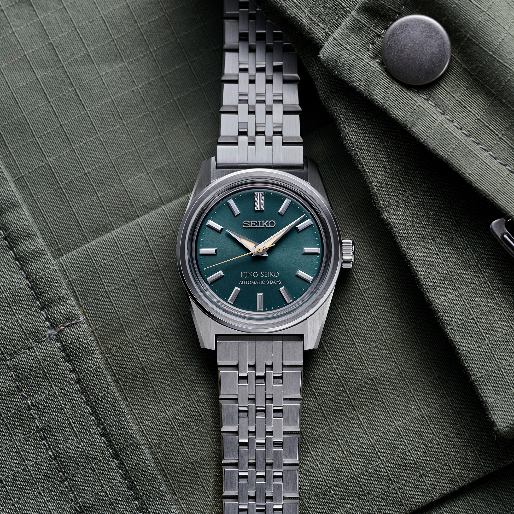 King Seiko KSK SPB459 Automatic (Green Dial / 36mm)