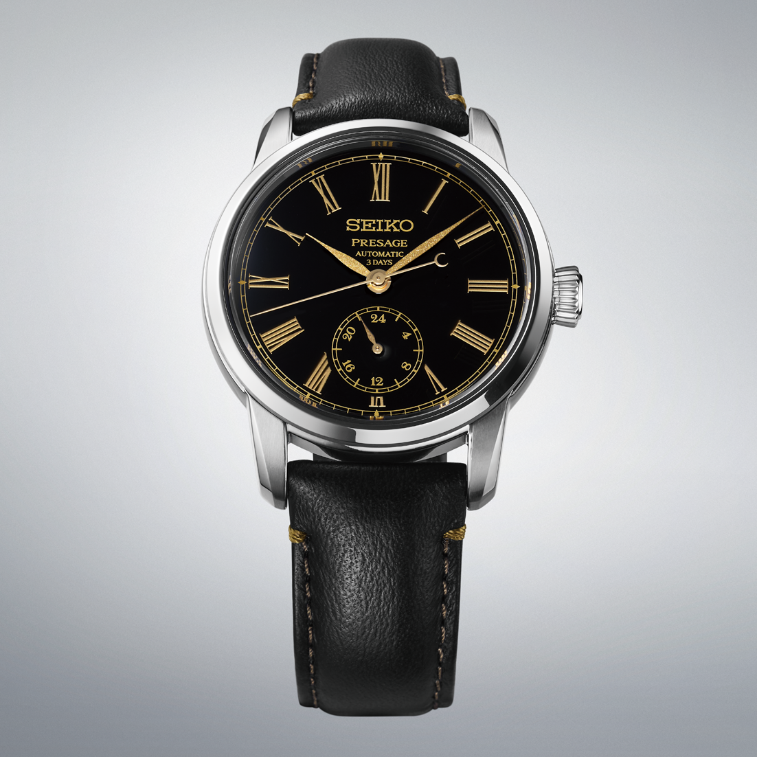 Seiko Presage Classic Series Urushi Lacquer Limited Edition SPB499 Automatic (Black Dial / 40.5mm)