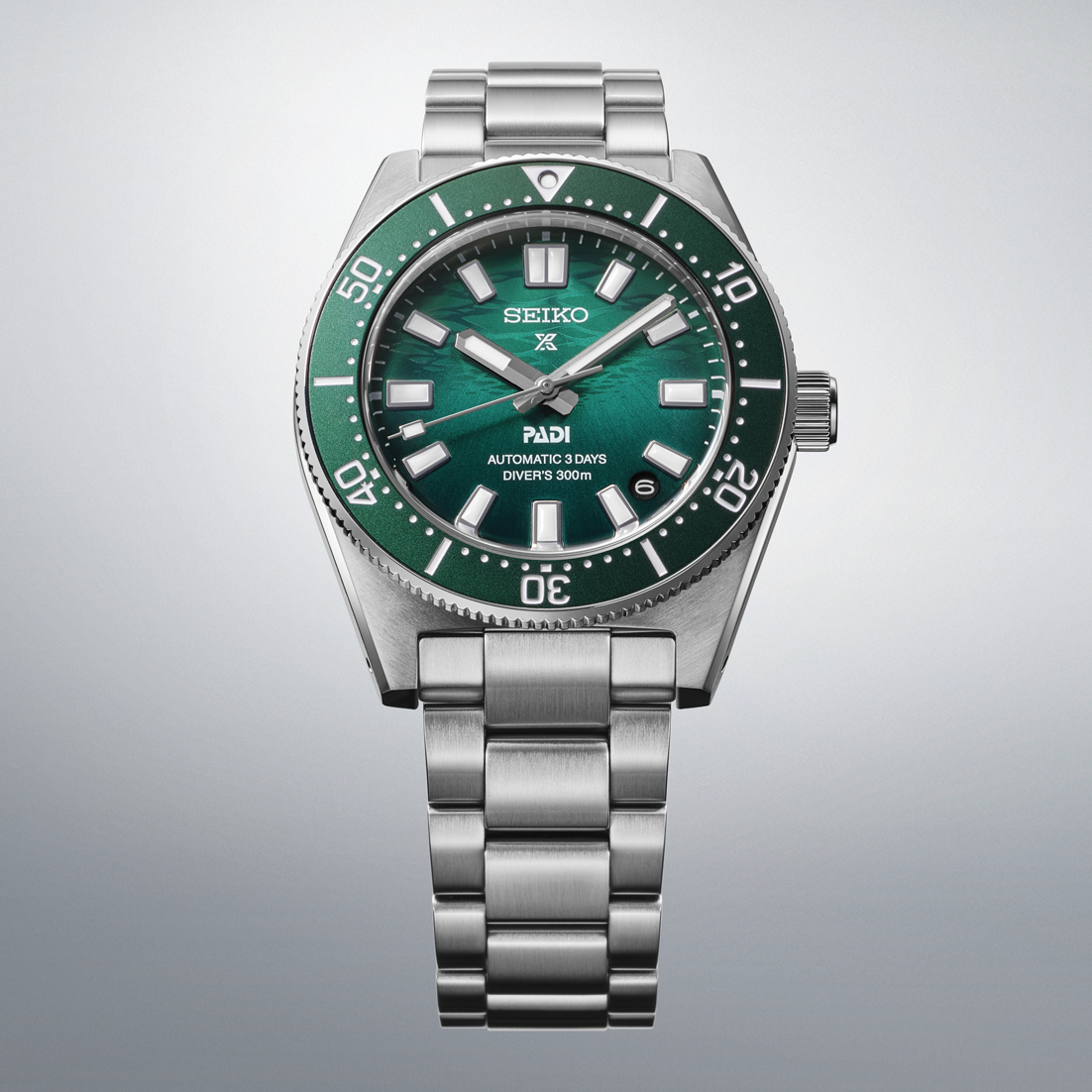 Seiko Prospex 1965 Diver PADi Édition spéciale SPB501 Automatique (cadran vert / 40 mm)