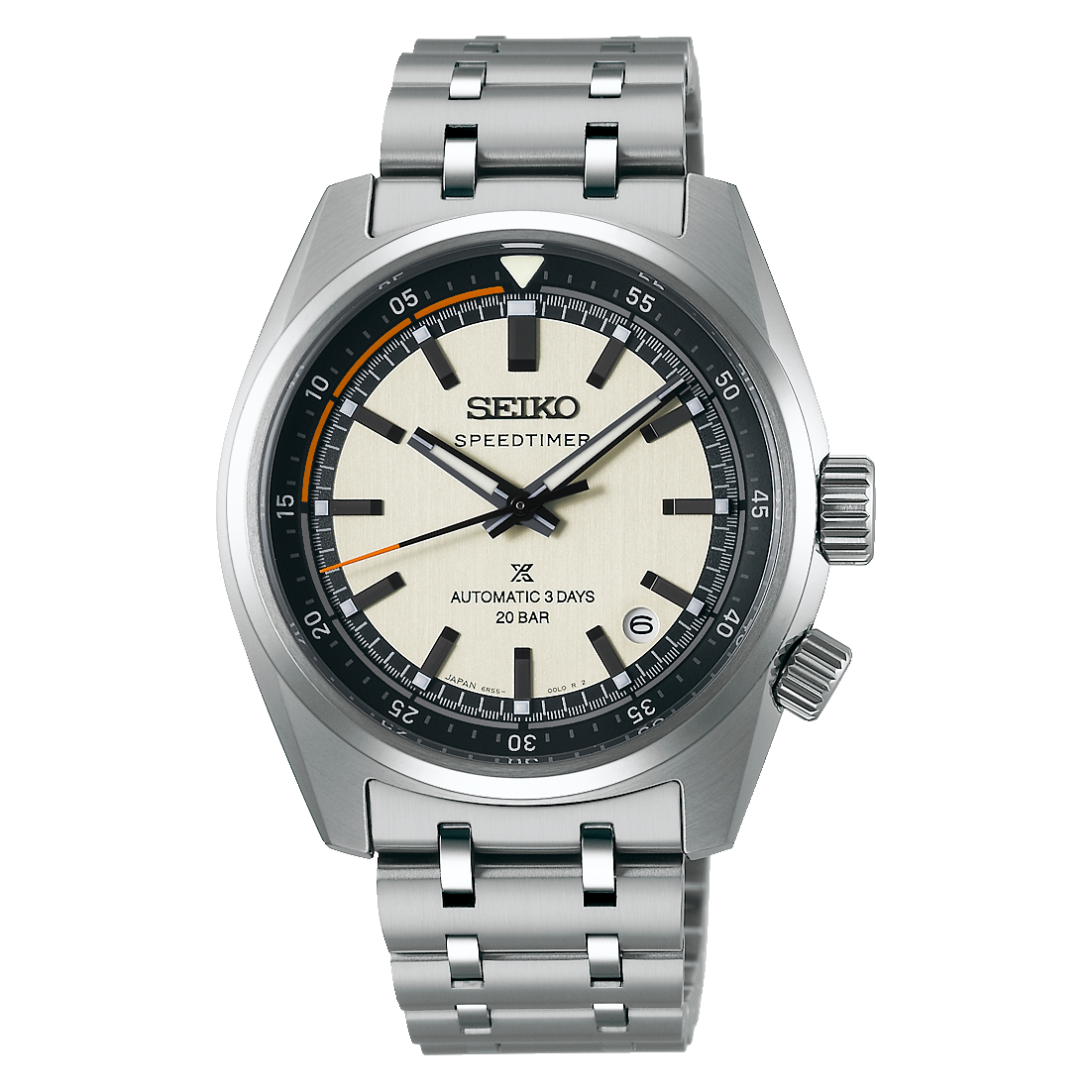 Seiko Prospex Speedtimer Mechanical SPB513 Automatic (White Dial / 39.5mm)
