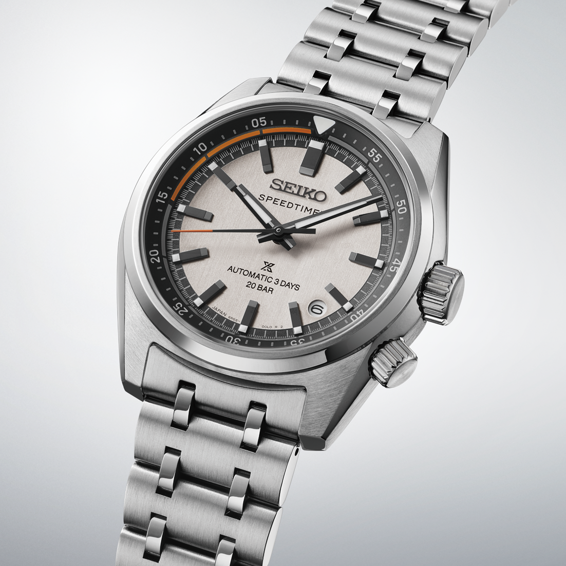 Seiko Prospex Speedtimer Mechanical SPB513 Automatic (White Dial / 39.5mm)