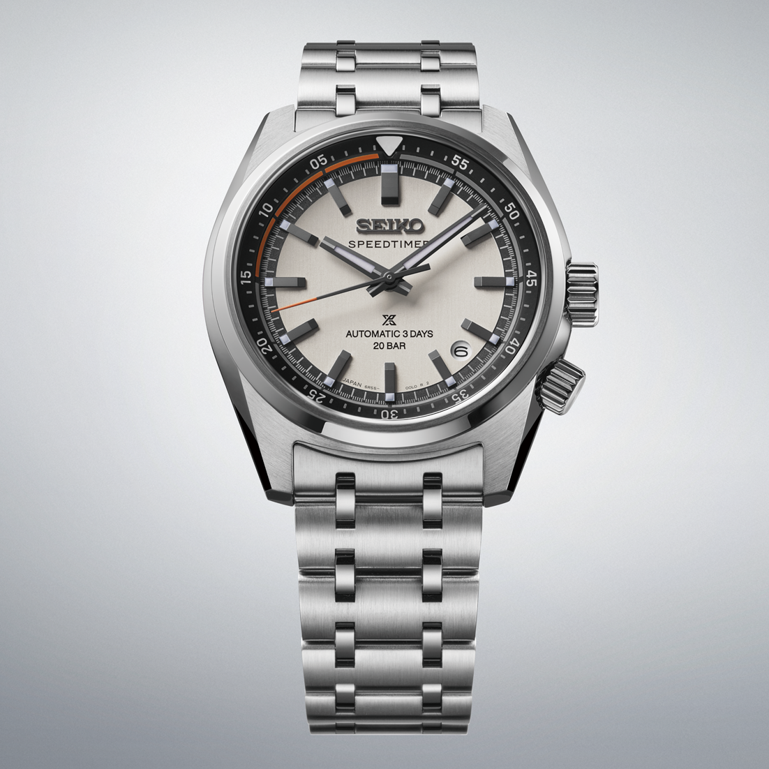 Seiko Prospex Speedtimer Mechanical SPB513 Automatic (White Dial / 39.5mm)