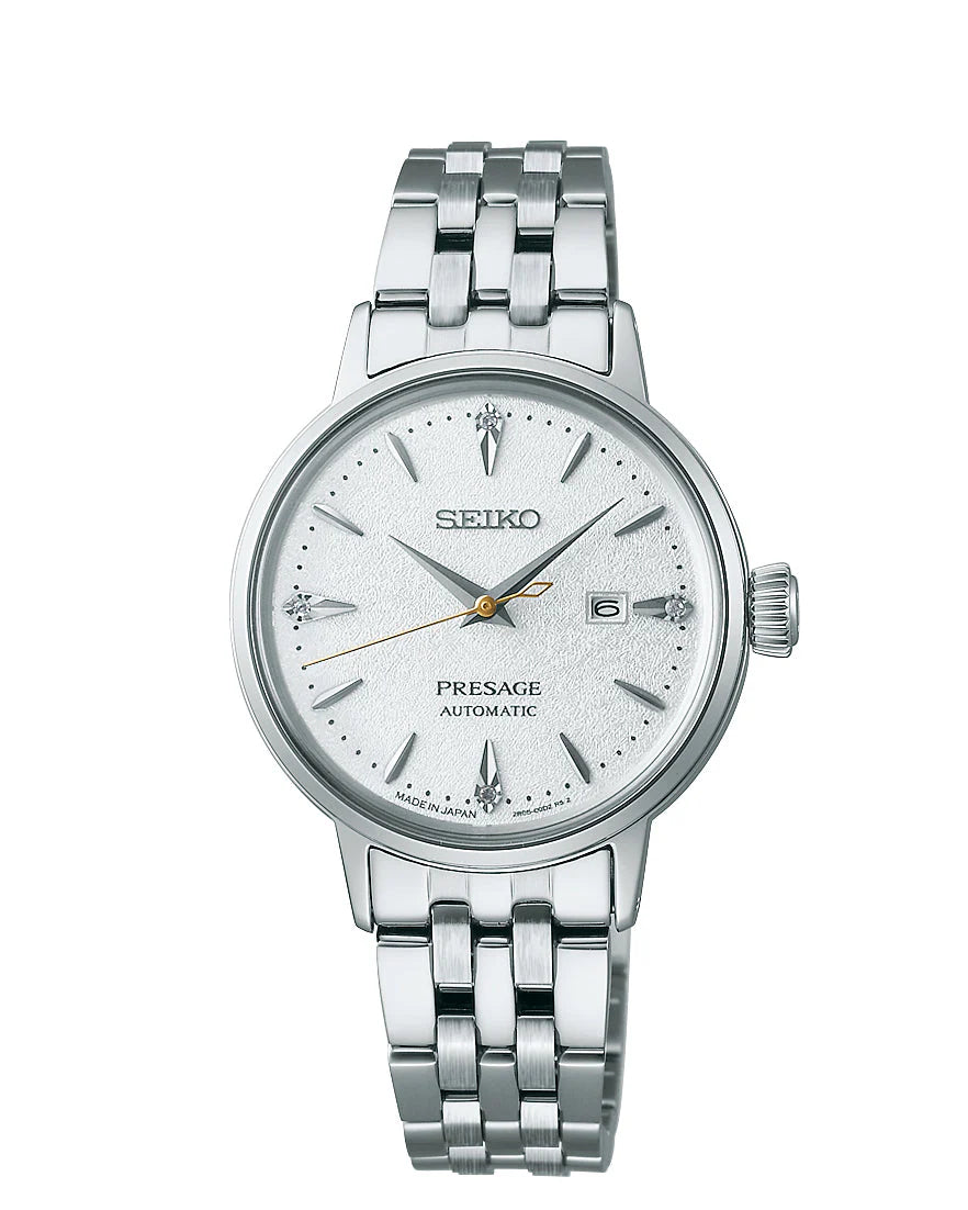 Seiko Presage SRE017 Automatic (White Dial / 30mm)