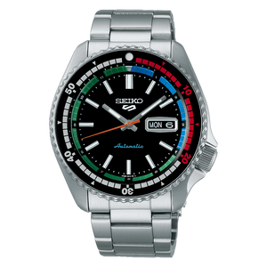 Seiko watch sales black dial