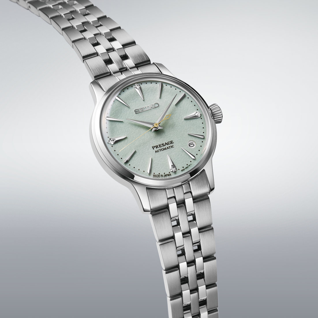 Seiko Presage SRPL63 Automatic (Green Dial 34mm) – Hemsleys