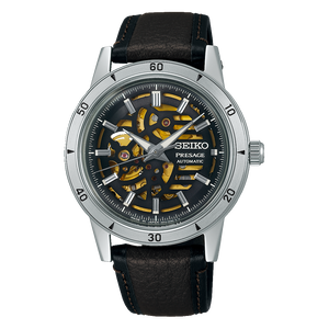 Seiko Presage Style60 Skeleton SSA461 Automatic (Black Skeleton Dial / 39.5mm)