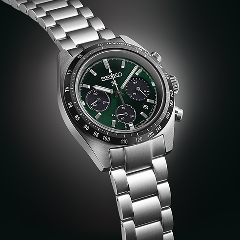 Seiko watch 2025 tachymeter chronograph