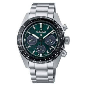 Seiko Prospex Speedtimer SSC933 Quartz Chronograph (Green Dial