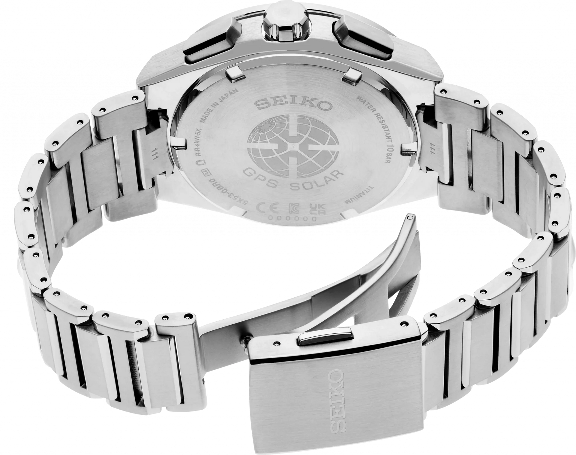 Seiko Astron SSH107 (cadran argenté / 43mm)