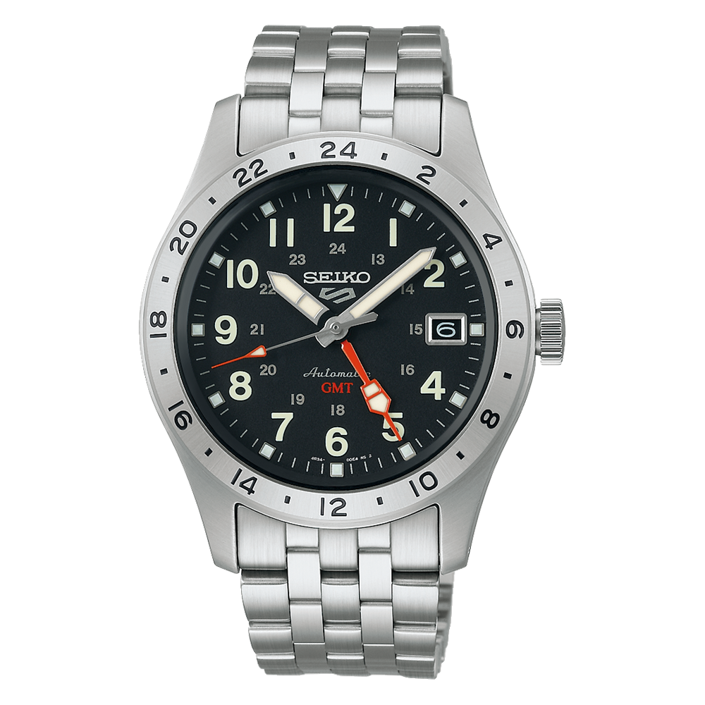 Seiko 5 Sports Field GMT SSK023 Automatic (Black Dial / 39mm)