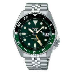 Seiko 5 Sports GMT SSK035 Automatic (Green Dial / 42.5mm)