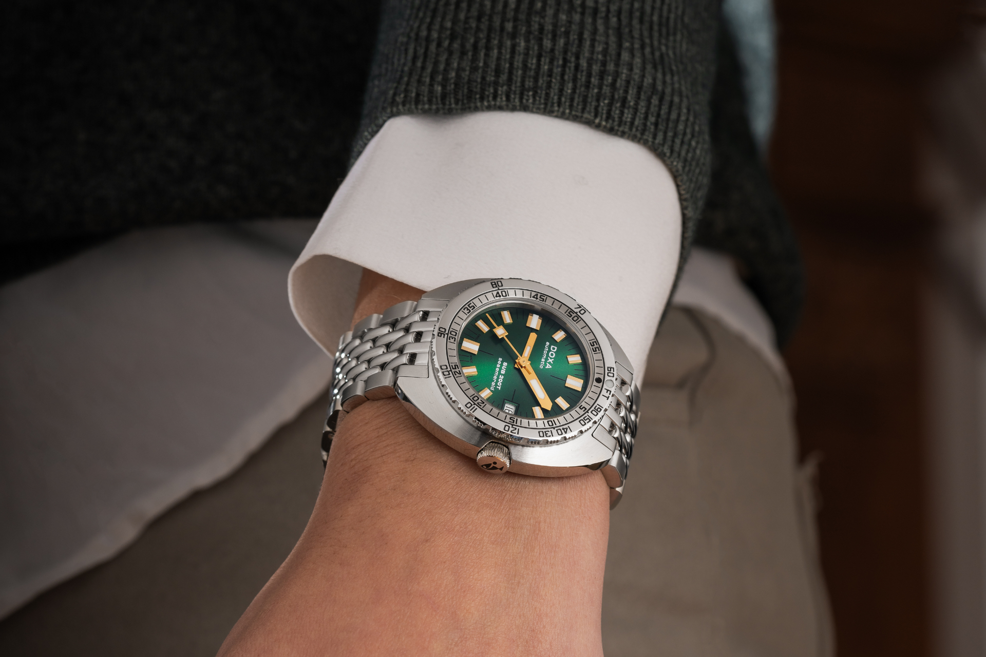 Doxa SUB 200T Sea Emerald Automatic (Green Dial / 39mm)